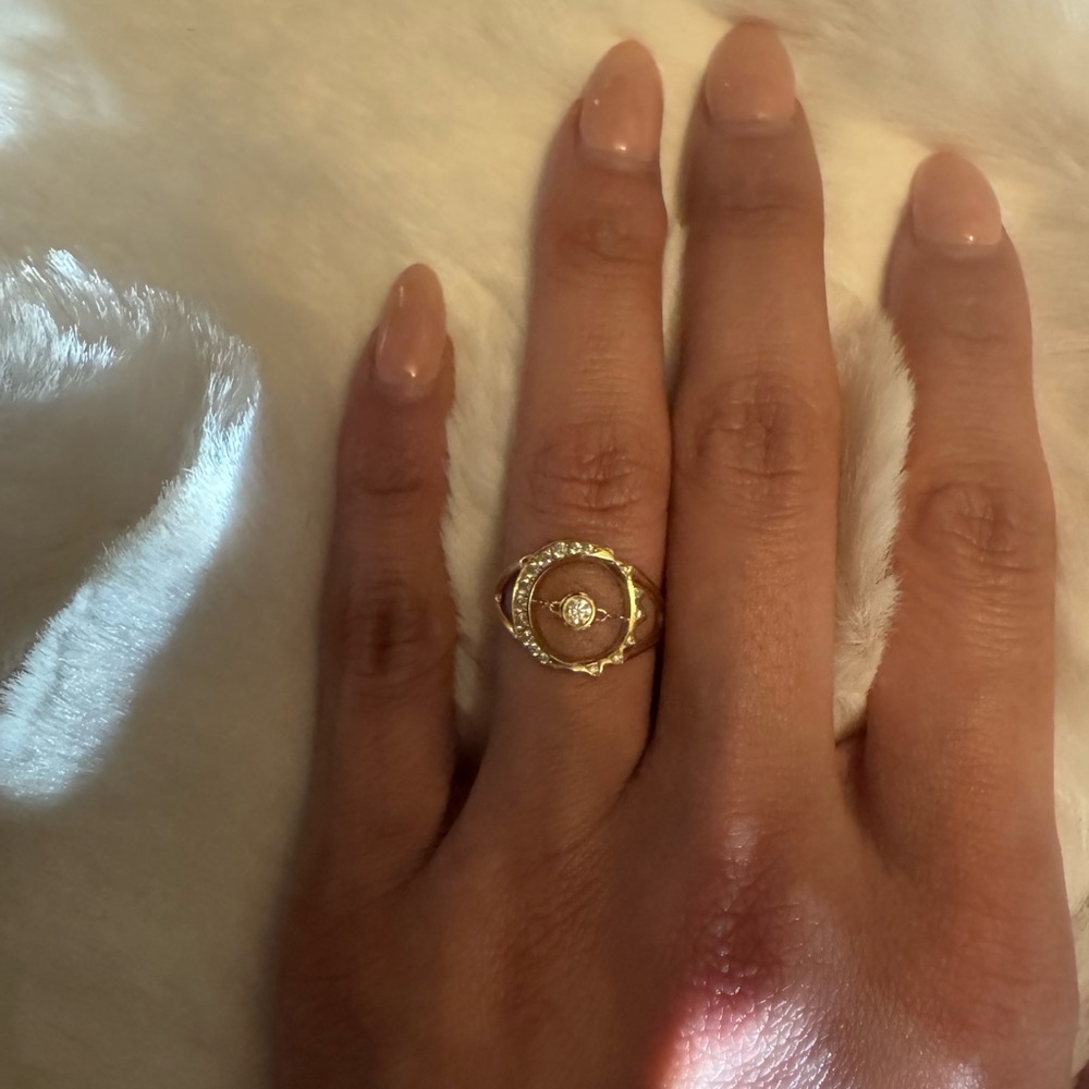 LOGAN HOLLOWELL UNITY SUN MOON RING - Picture 10 of 11